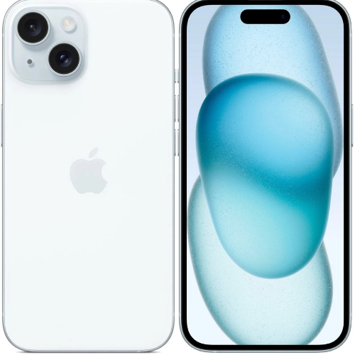 iPhone 15 голубой - iSpace