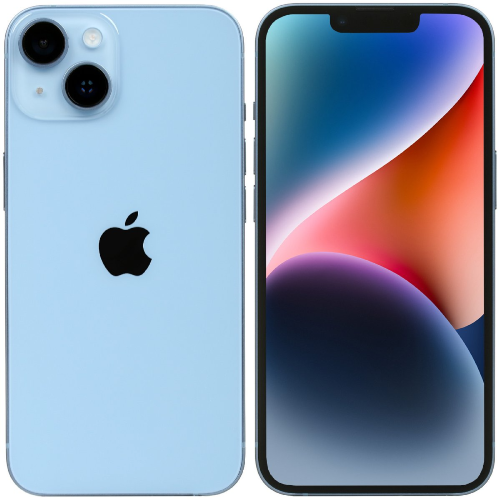 iPhone 14 голубой - iSpace